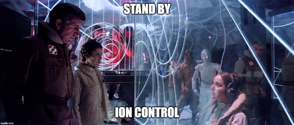 Stand By Ion Control (Credit: Lucas Films)